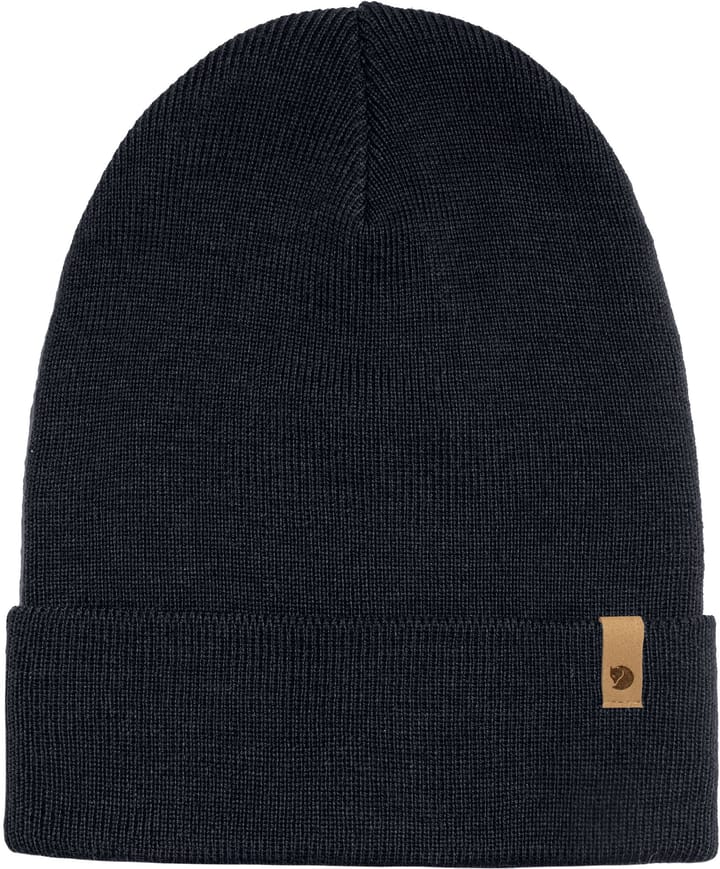 Fjällräven Classic Knit Hat Dark Navy Fjällräven Fjällräven Classic Knit Hat Dark Navy Fjällräven