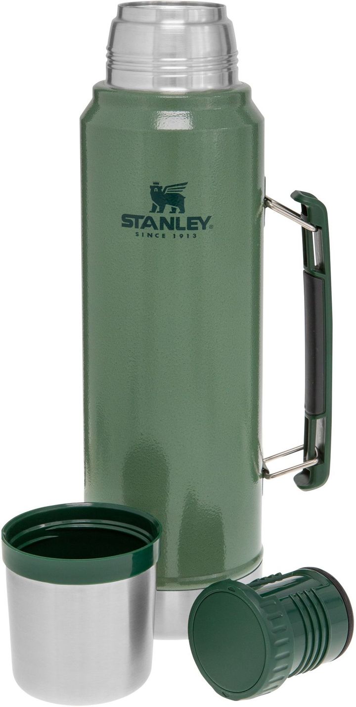 Stanley Classic Bottle 1.0L Hammertone Green Stanley