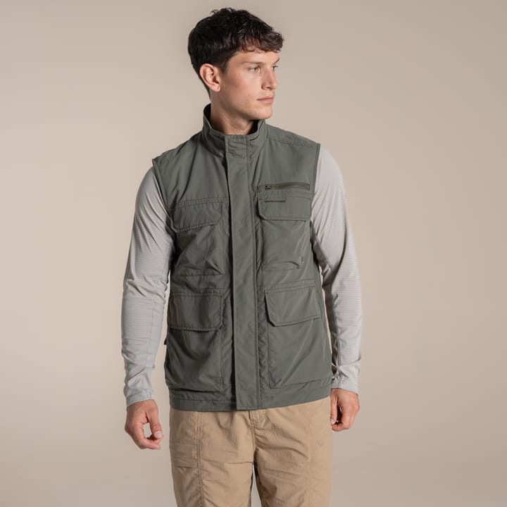 Craghoppers Men's NosiLife Adventure Gilet V Dark Sage Craghoppers