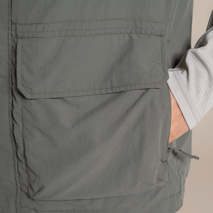 Craghoppers Men's NosiLife Adventure Gilet V Dark Sage Craghoppers