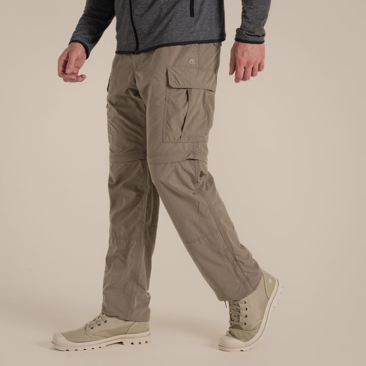 Craghoppers Men's NosiLife Convertible Cargo Trousers III Pebble Craghoppers