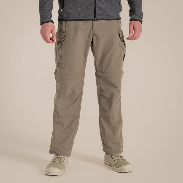 Craghoppers Men's NosiLife Convertible Cargo Trousers III Pebble Craghoppers