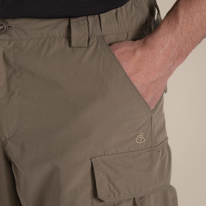 Craghoppers Men's NosiLife Convertible Cargo Trousers III Pebble Craghoppers