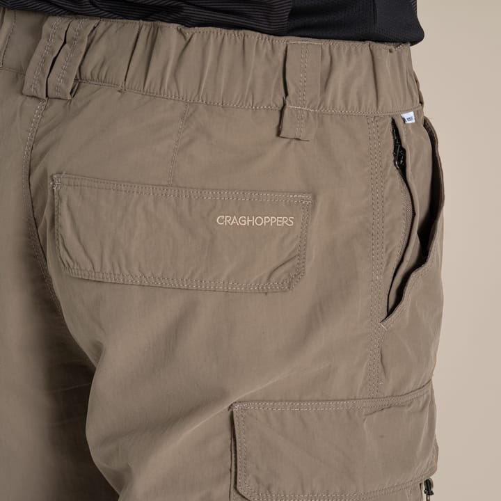 Craghoppers Men's NosiLife Convertible Cargo Trousers III Pebble Craghoppers