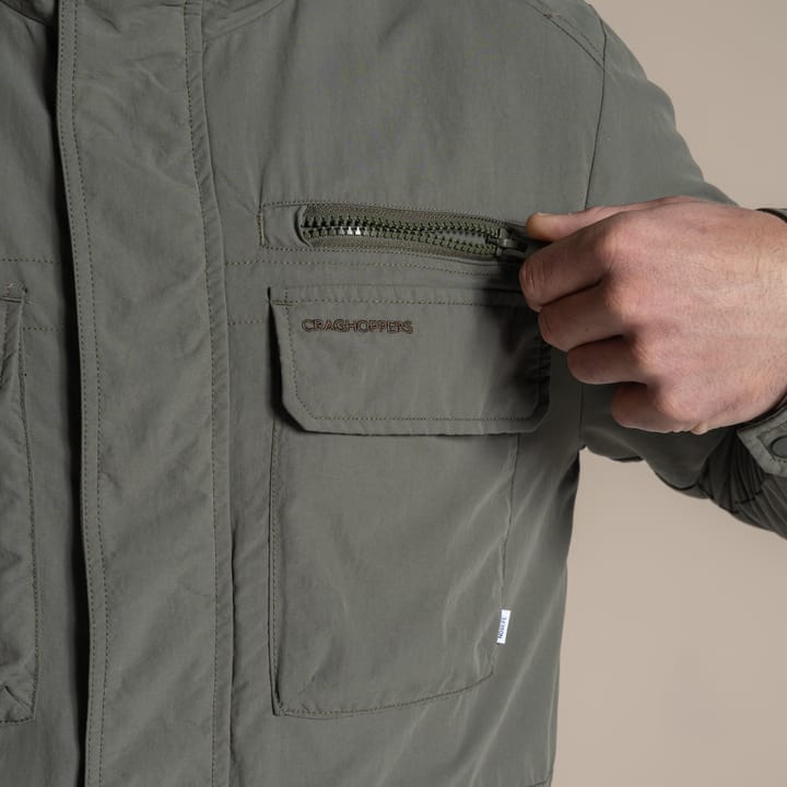 Craghoppers Men's NosiLife Adventure Jacket V Dark Sage Craghoppers