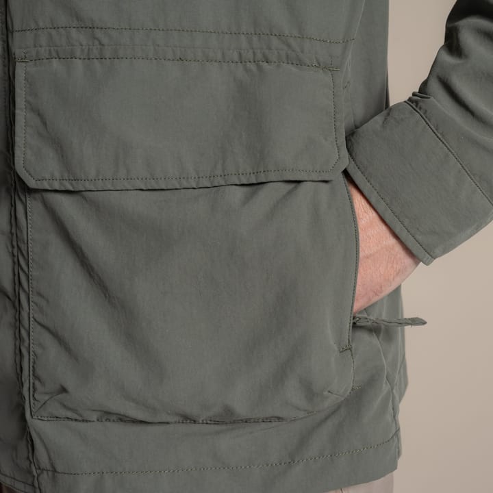 Craghoppers Men's NosiLife Adventure Jacket V Dark Sage Craghoppers