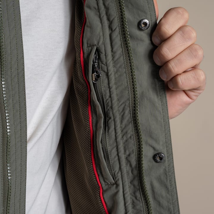 Craghoppers Men's NosiLife Adventure Jacket V Dark Sage Craghoppers