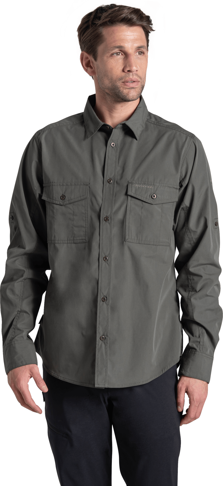Craghoppers Men's Kiwi II Long Sleeved Shirt Cedar Craghoppers