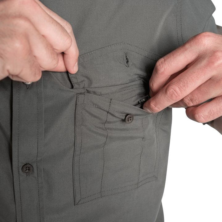 Craghoppers Men's Kiwi II Long Sleeved Shirt Cedar Craghoppers