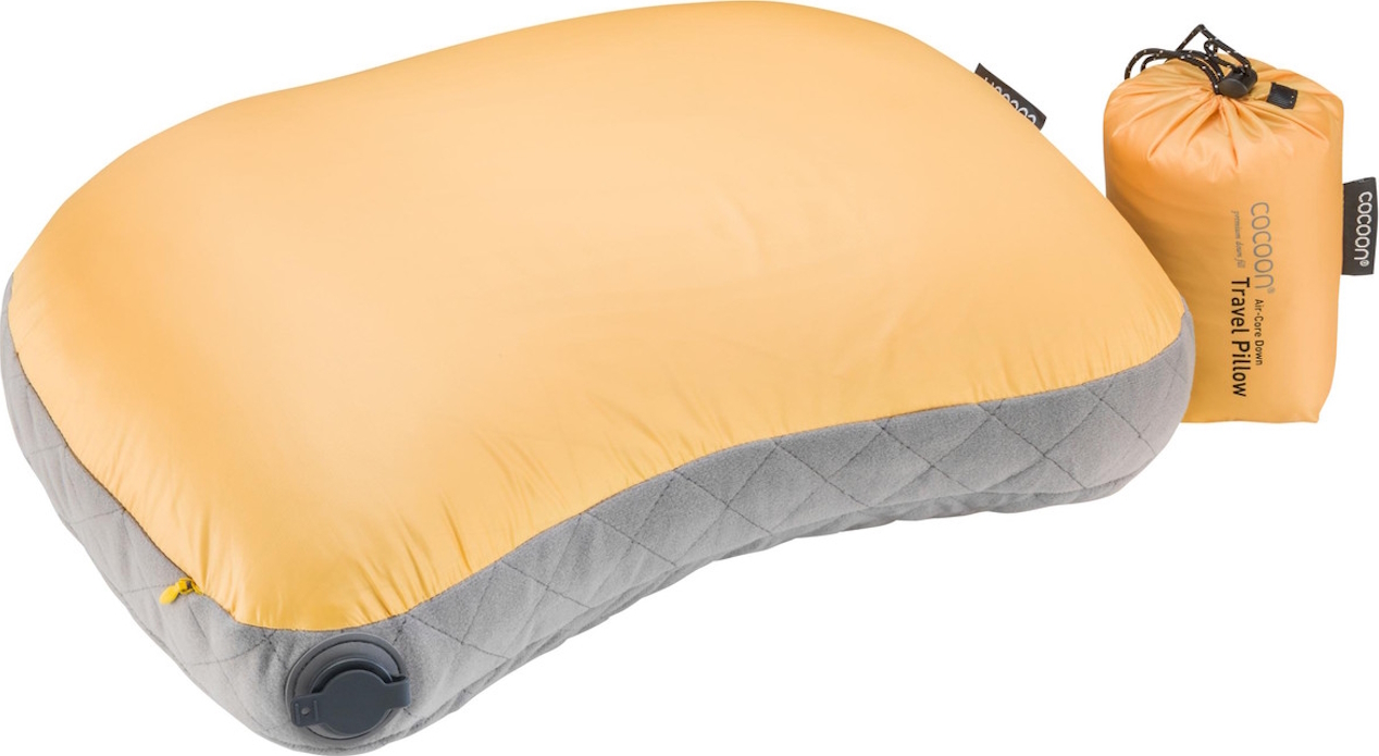 Cocoon Air Core Pillow Ul Down Neck Sunflower/Grey