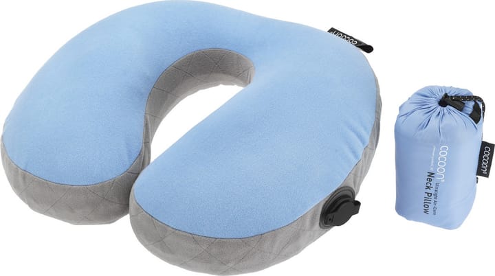 Cocoon U-shaped Neck Pillow Light Blue/Grey Cocoon