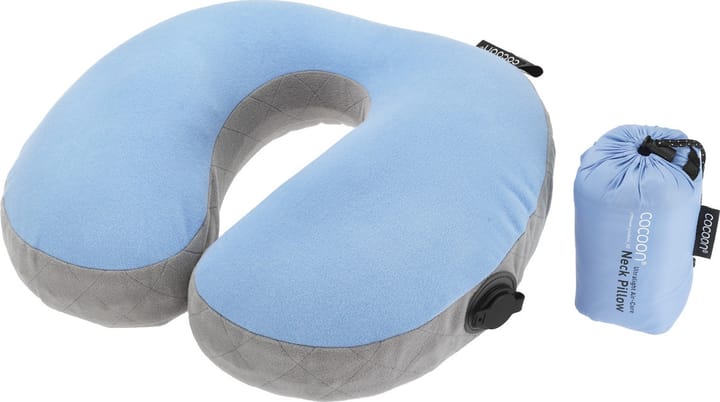 Cocoon Air Core Pillow Ul Neck Light Blue/Grey Cocoon