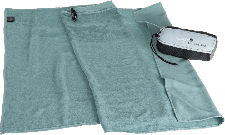 Cocoon Eco Travel Towel L Nile Green Cocoon