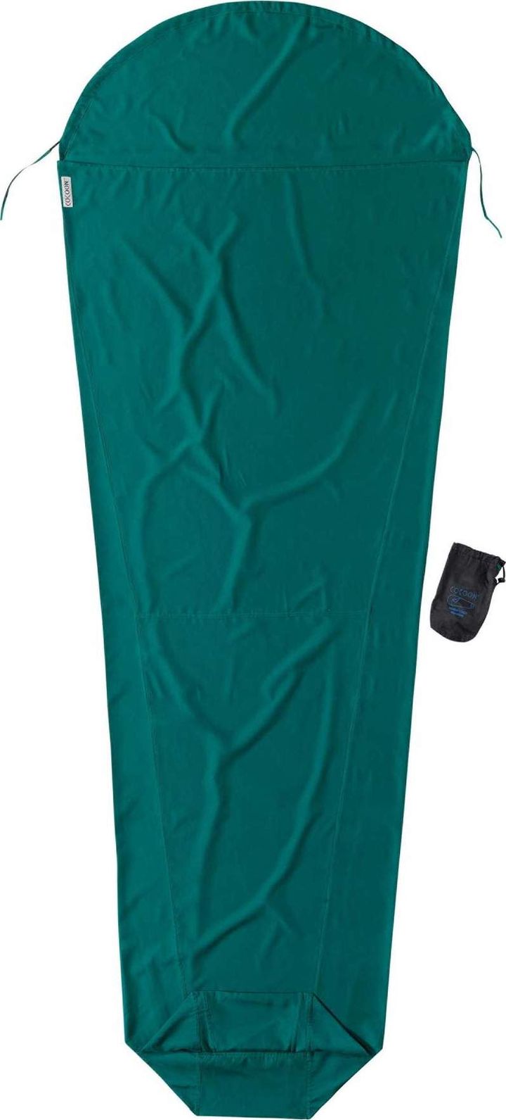 Cocoon Mummy Liner Microfiber Moss Green Cocoon