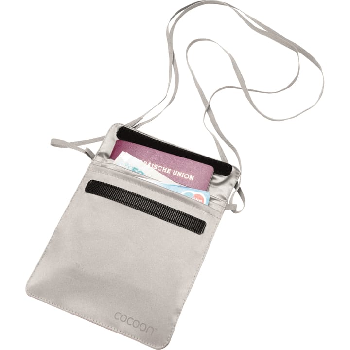 Cocoon Secret Passport Wallet Silk Sand Grey Cocoon