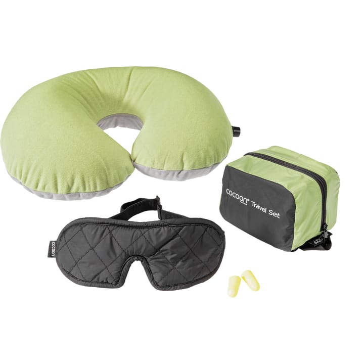 Cocoon Travel Set Ultralight Wasabi/Black Cocoon