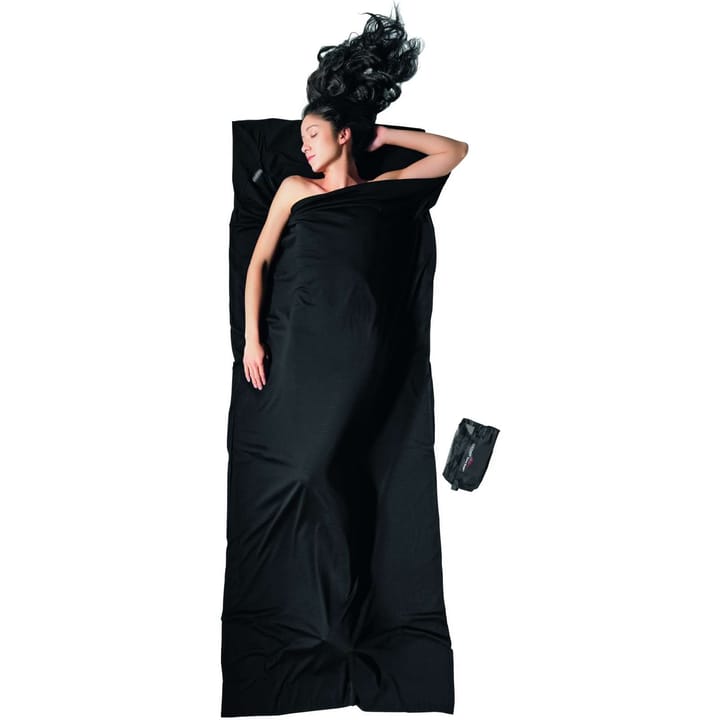 Cocoon Travel Sheet Merino Wool Black Cocoon