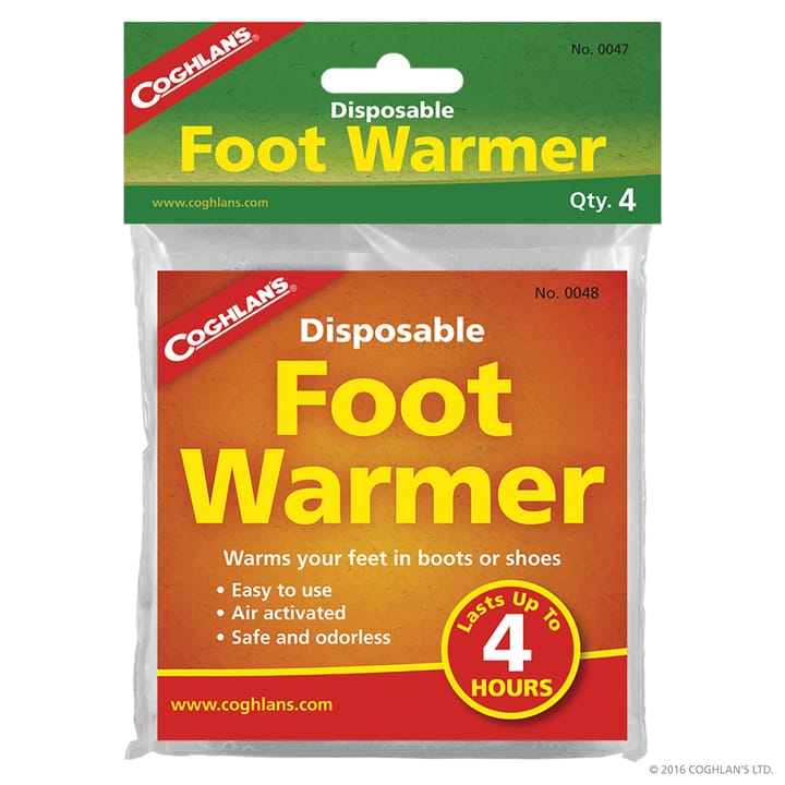 Coghlan's Disposable Foot Warmers - 4-pack Nocolour Coghlan's Coghlan's Disposable Foot Warmers - 4-pack Nocolour Coghlan's