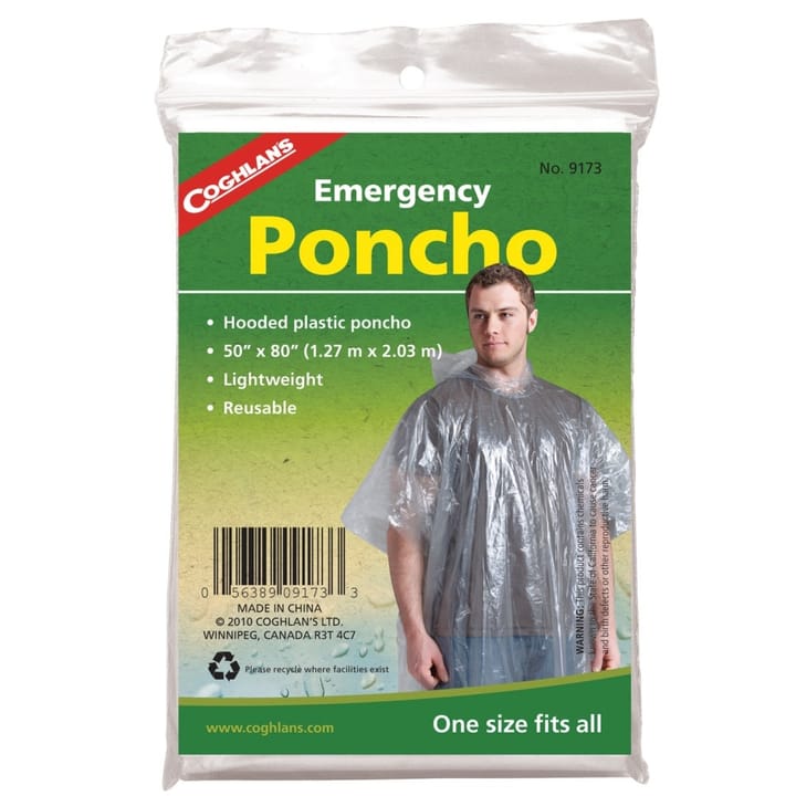 Coghlan's Emergency Poncho Clear Clear Coghlan's Coghlan's Emergency Poncho Clear Clear Coghlan's