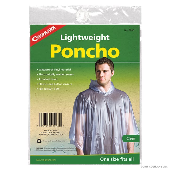 Coghlan's Lightweight Poncho Clear  Nocolour Coghlan's