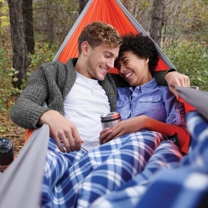 Parachute Hammock Double Oransje/Grå Coghlan's