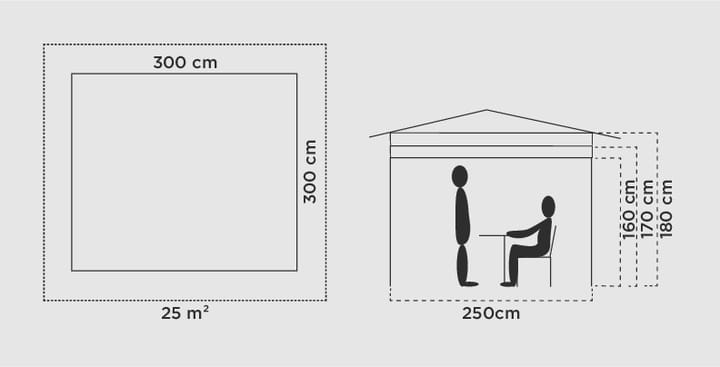 Coleman Shelter Fastpitch Onepush Shelter M Grey-metal Coleman