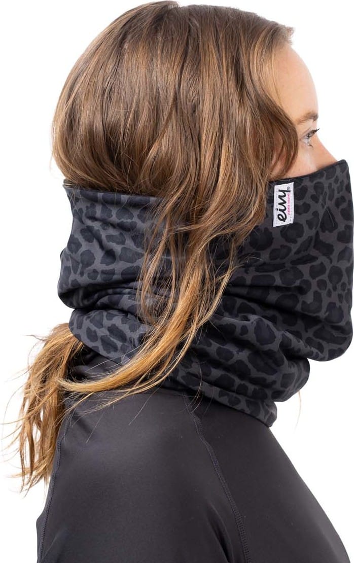 Eivy Women's Colder Neckwarmer Black Leopard Eivy