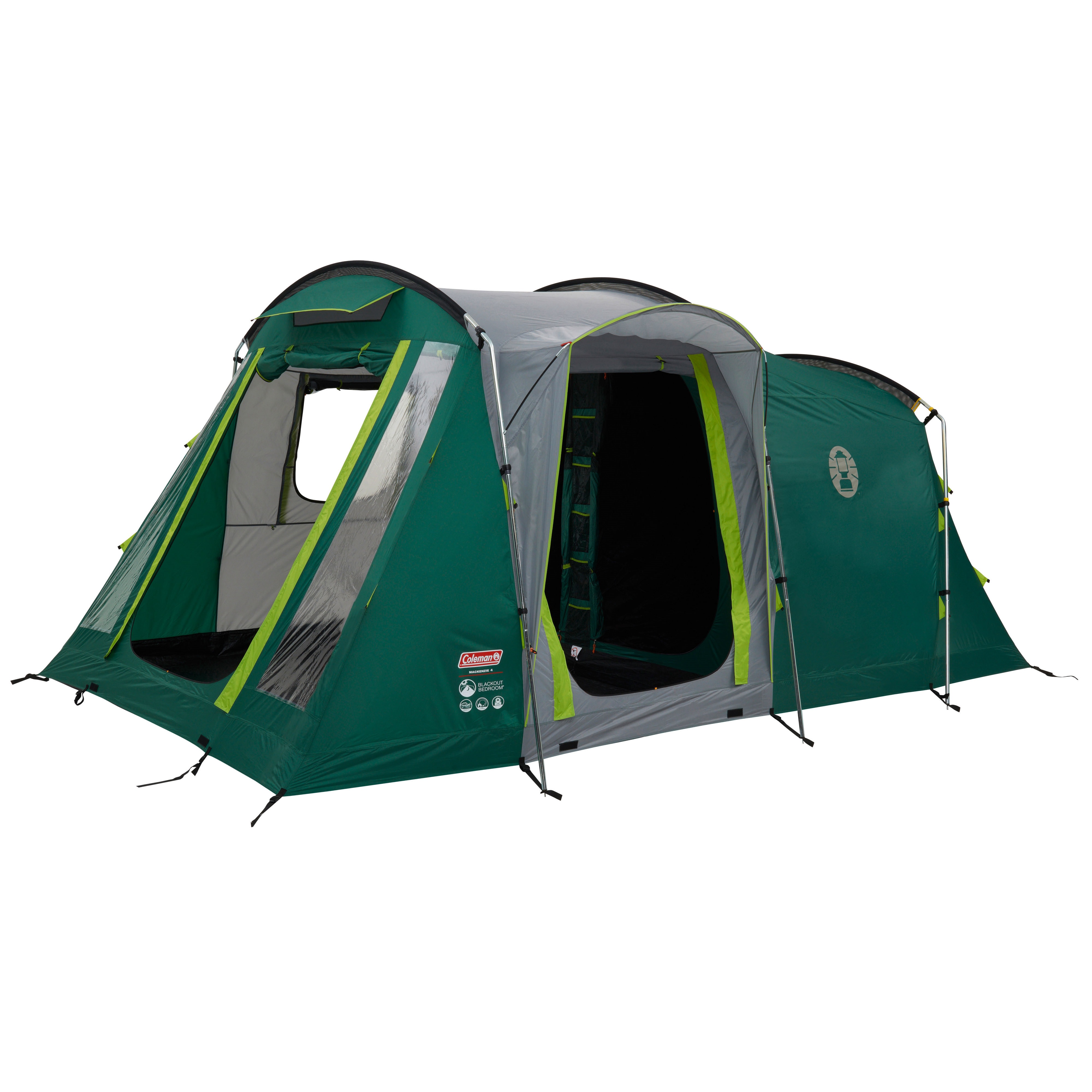 Coleman Mackenzie Blackout 4 Green Campingtält GRØNN OneSize
