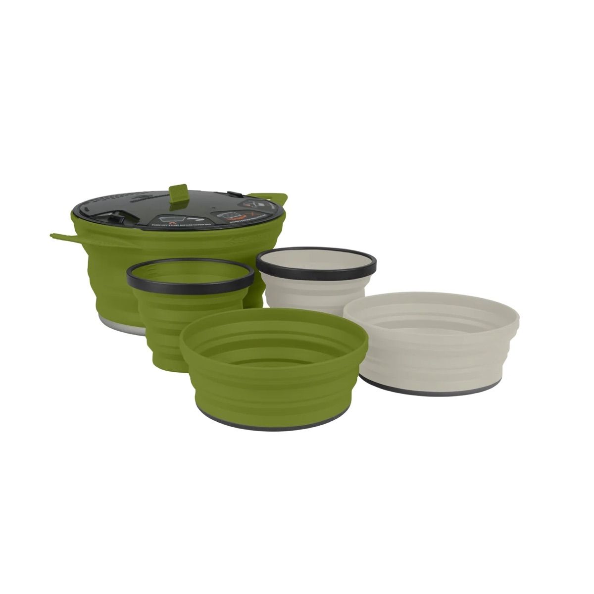 Sea To Summit X-Set 31 with Sack Olive/Sand