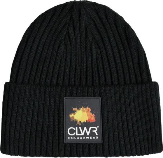 ColourWear Badge Beanie Black ColourWear