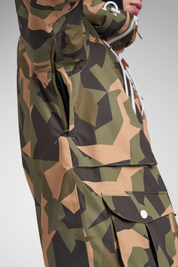 ColourWear Men's Falk Jacket Camo Olive ColourWear