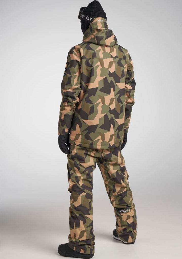 Men's Falk Jacket Camo Olive ColourWear