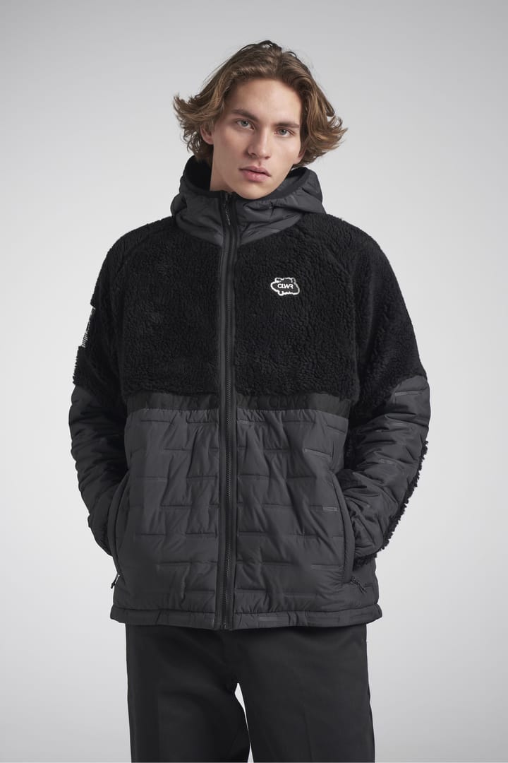 ColourWear Men's Morph Teddy Hoodie Black ColourWear