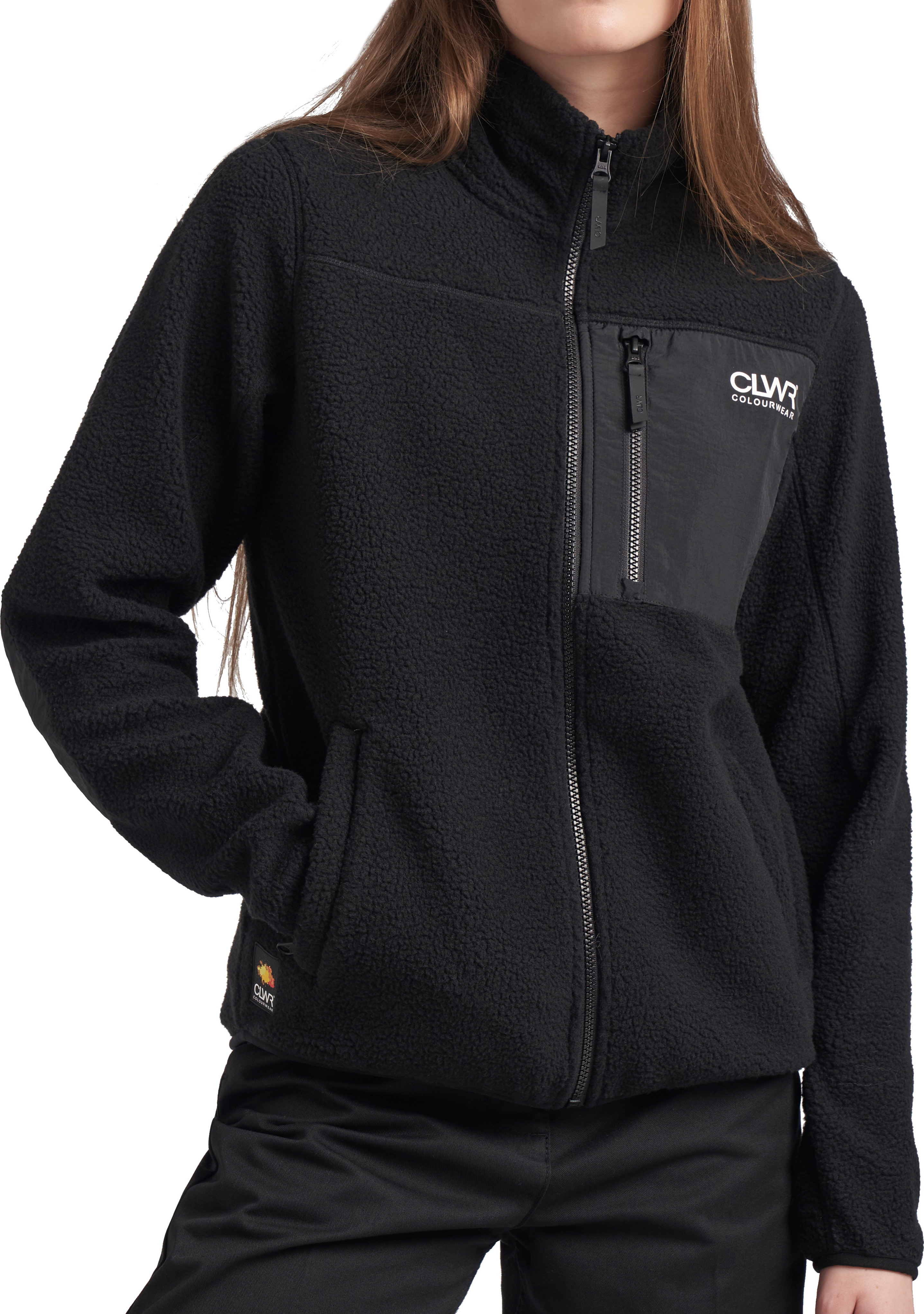 ColourWear Women’s Pile Jacket 2.0 Black