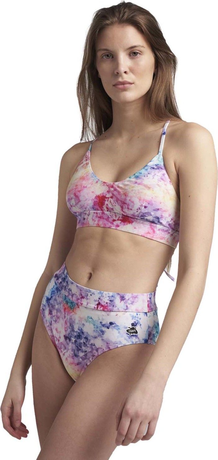ColourWear Women's High Waist Bikini Multicolour ColourWear