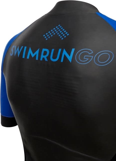 Men's Swimrun Go Black/Blue Colting Wetsuits