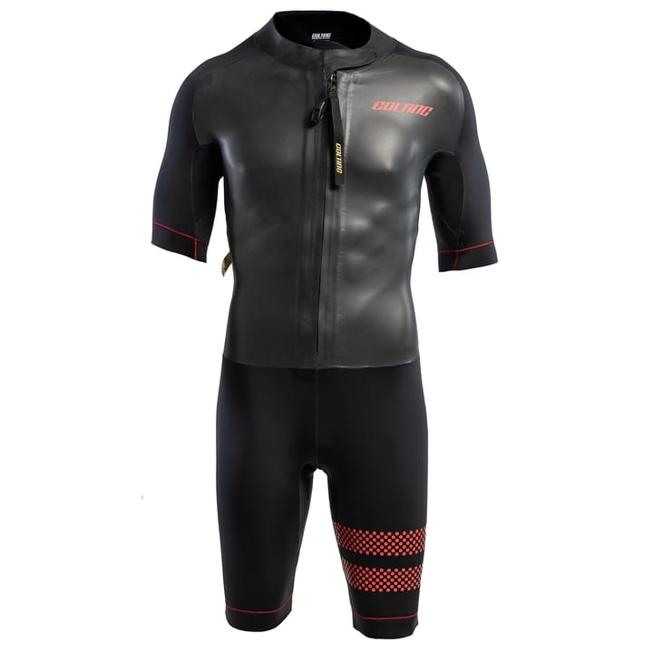 Men's Swimrun Go Black/Red Colting Wetsuits