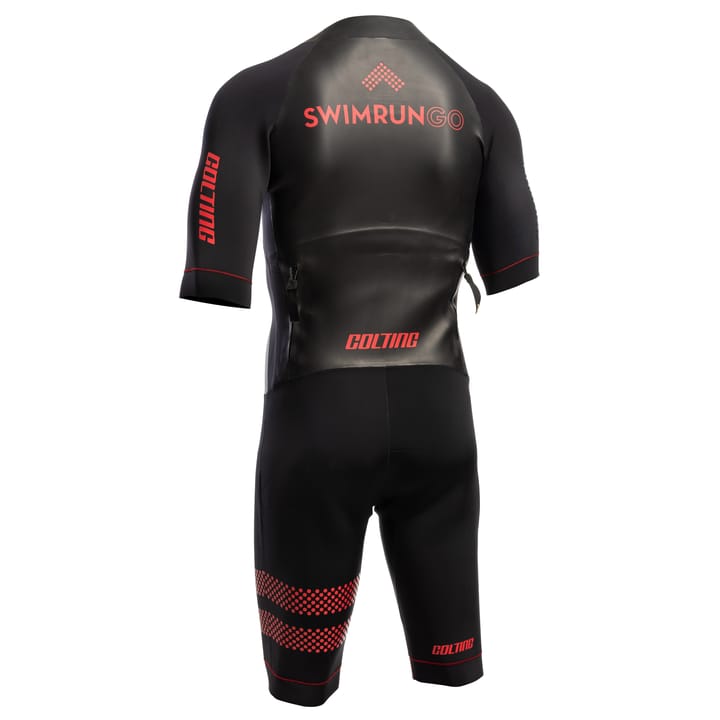 Men's Swimrun Go Black/Red Colting Wetsuits