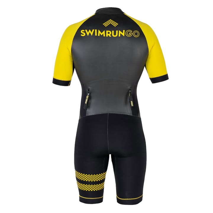 Men's Swimrun Go Black/Yellow Colting Wetsuits