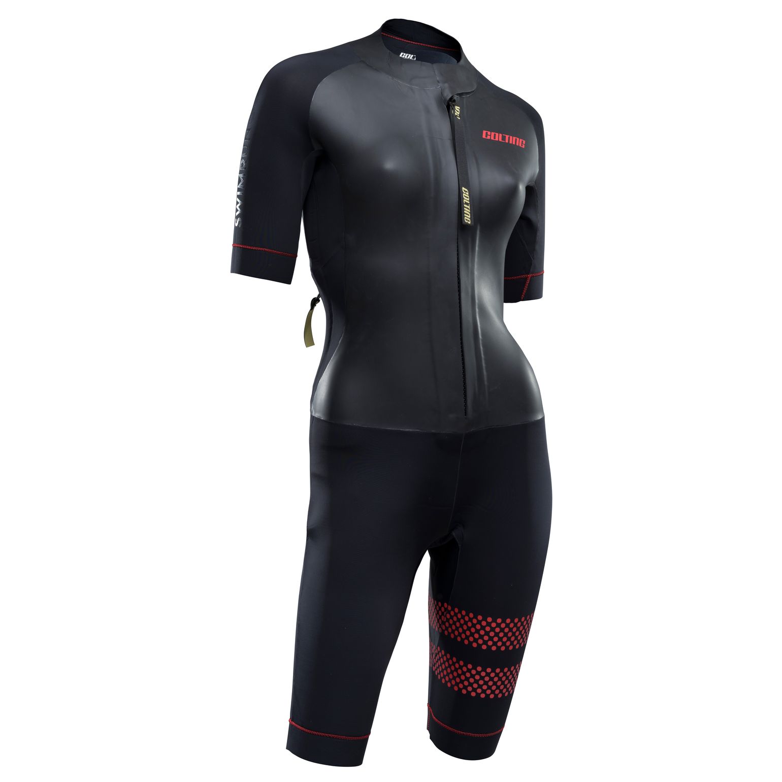 Colting Wetsuits Women's Swimrun Go Black/Red