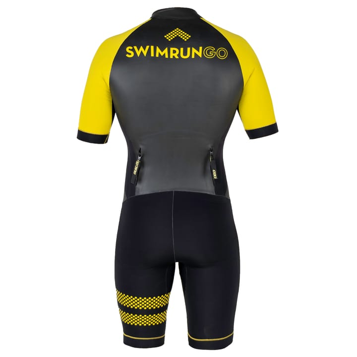 Women's Swimrun Go Black/Yellow Colting Wetsuits