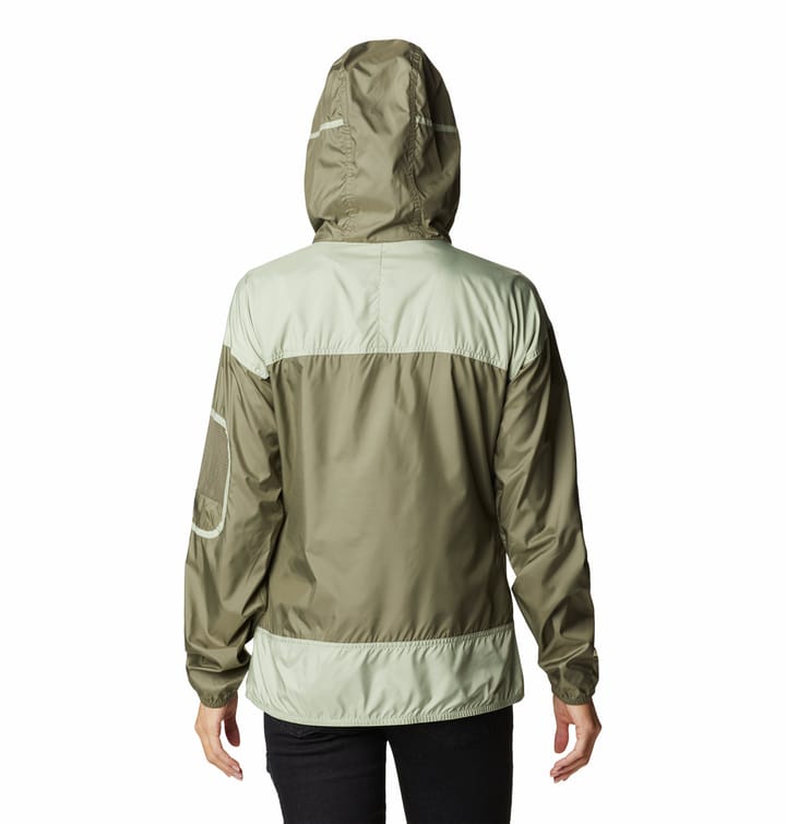 Columbia Women's Challenger Windbreaker Stone Green, Safari Columbia Montrail