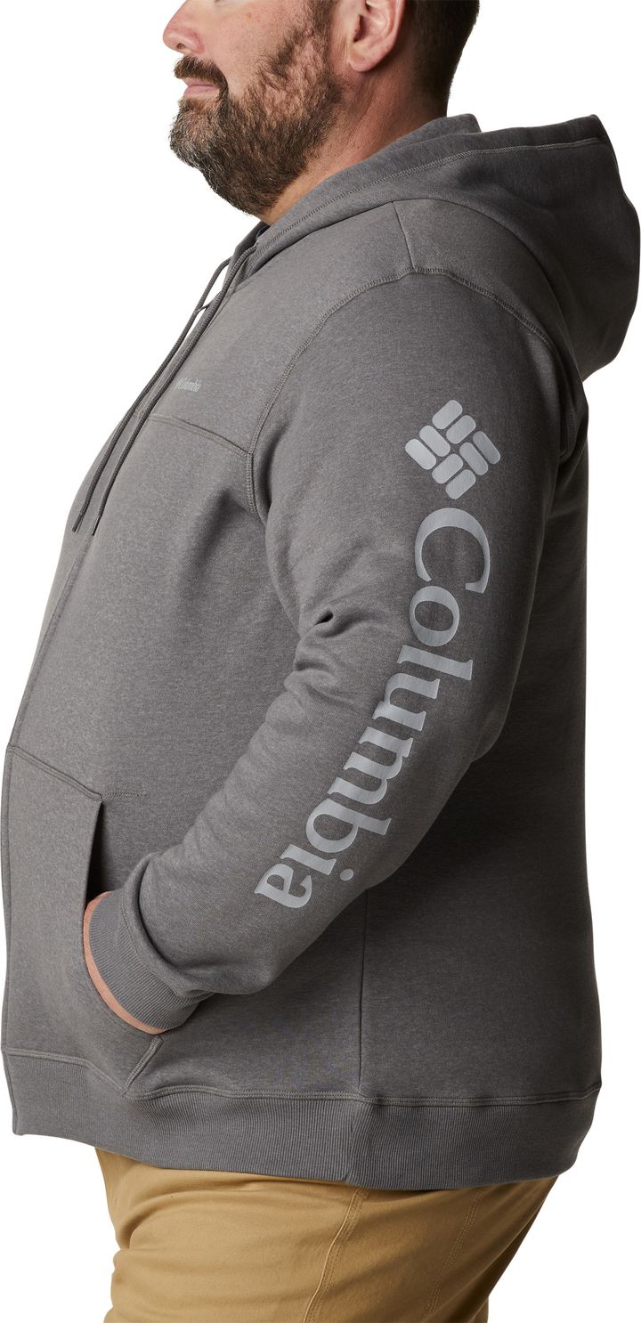 Men´s Columbia Logo Fleece Fullzip City Grey Heather, Columbia Grey Columbia Montrail