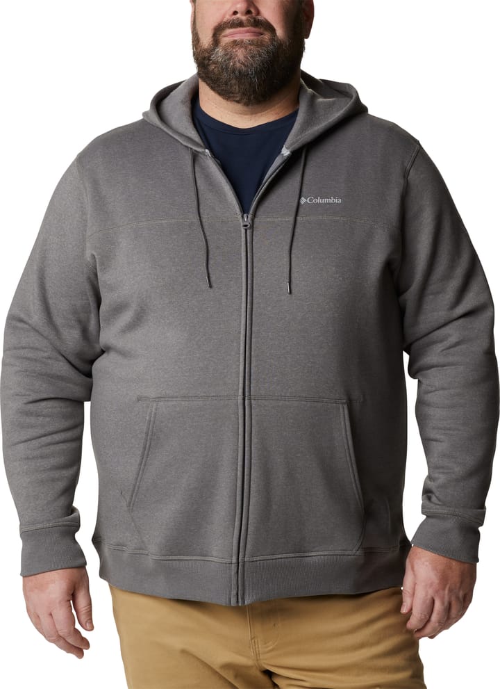 Men´s Columbia Logo Fleece Fullzip City Grey Heather, Columbia Grey Columbia Montrail