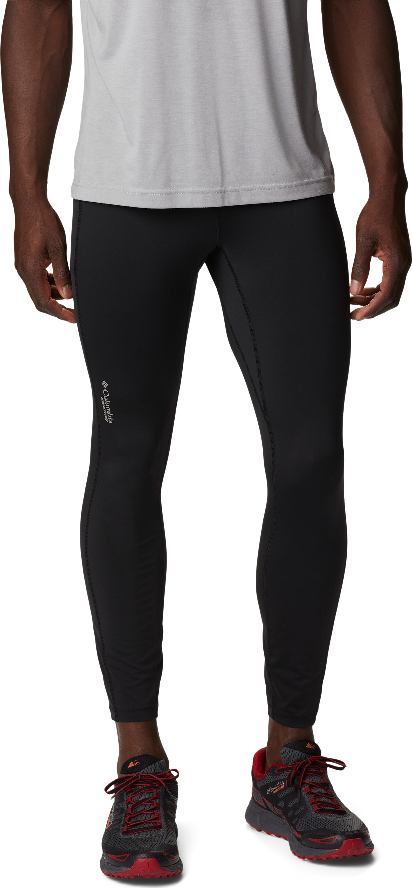 Men’s Endless Trail Running Running Tights Black