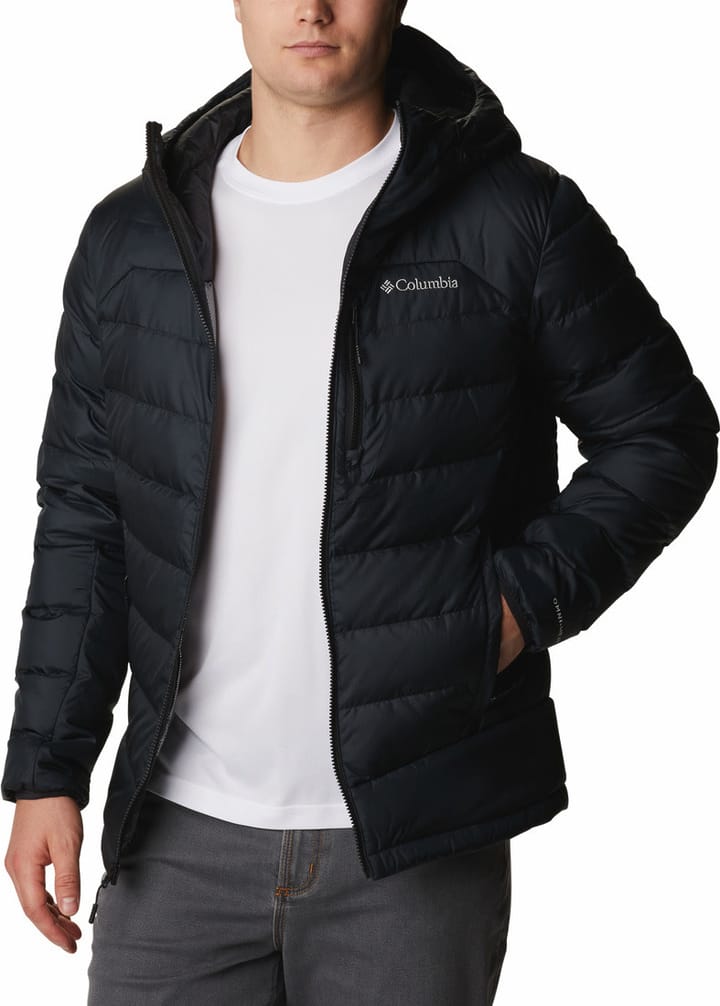 Columbia Men's Autumn Park Down Hooded Jacket Black Columbia