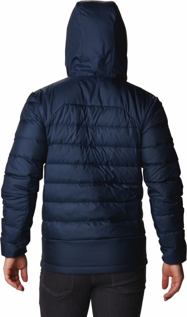 Columbia Men's Autumn Park Down Hooded Jacket Collegiate Navy Columbia