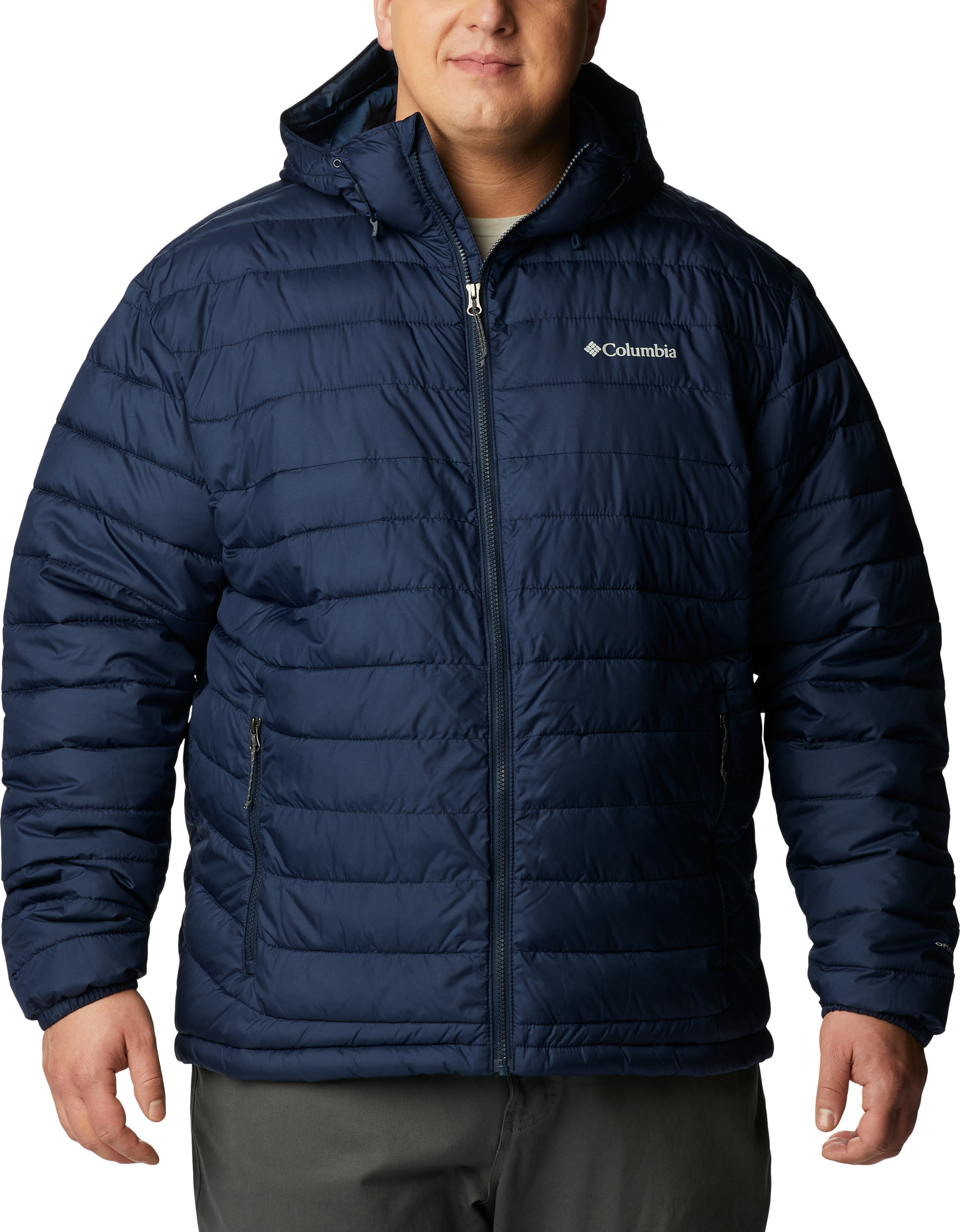 Men’s Powder Lite Hooded Jacket Collegiate Navy