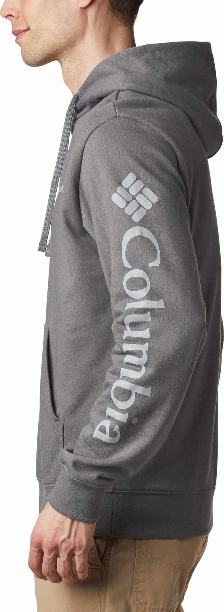 Men's Viewmont II Sleeve Graphic Hoodie City Grey, Columbia Grey Columbia Montrail