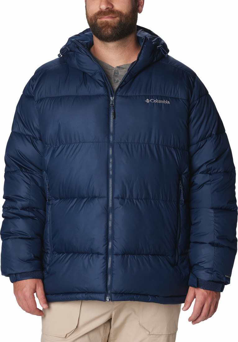 Columbia Men's Pike Lake II Hooded Jacket Collegiate Navy Vadderade vardagsjackor XL